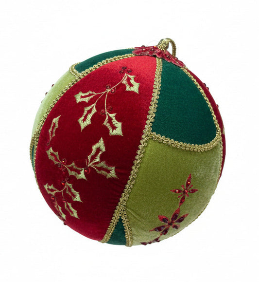 Pre-Order 2026- Jingle & Jest Collection Extra-Large Ornament 10" Ball