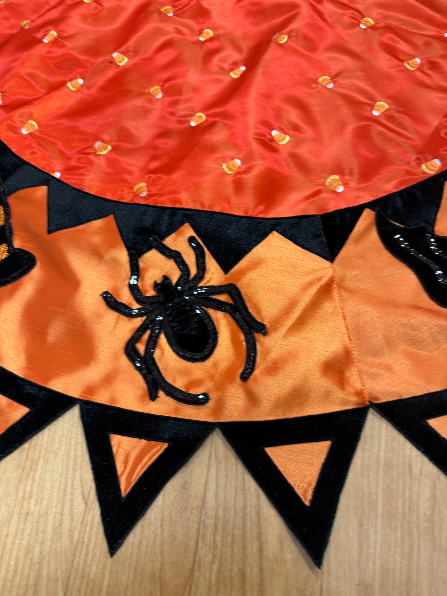 Pre-Order 2026-Little Frights & Delights Embroidered Candy Corn, Spiders, Witches Hats and Bats Halloween Overlay