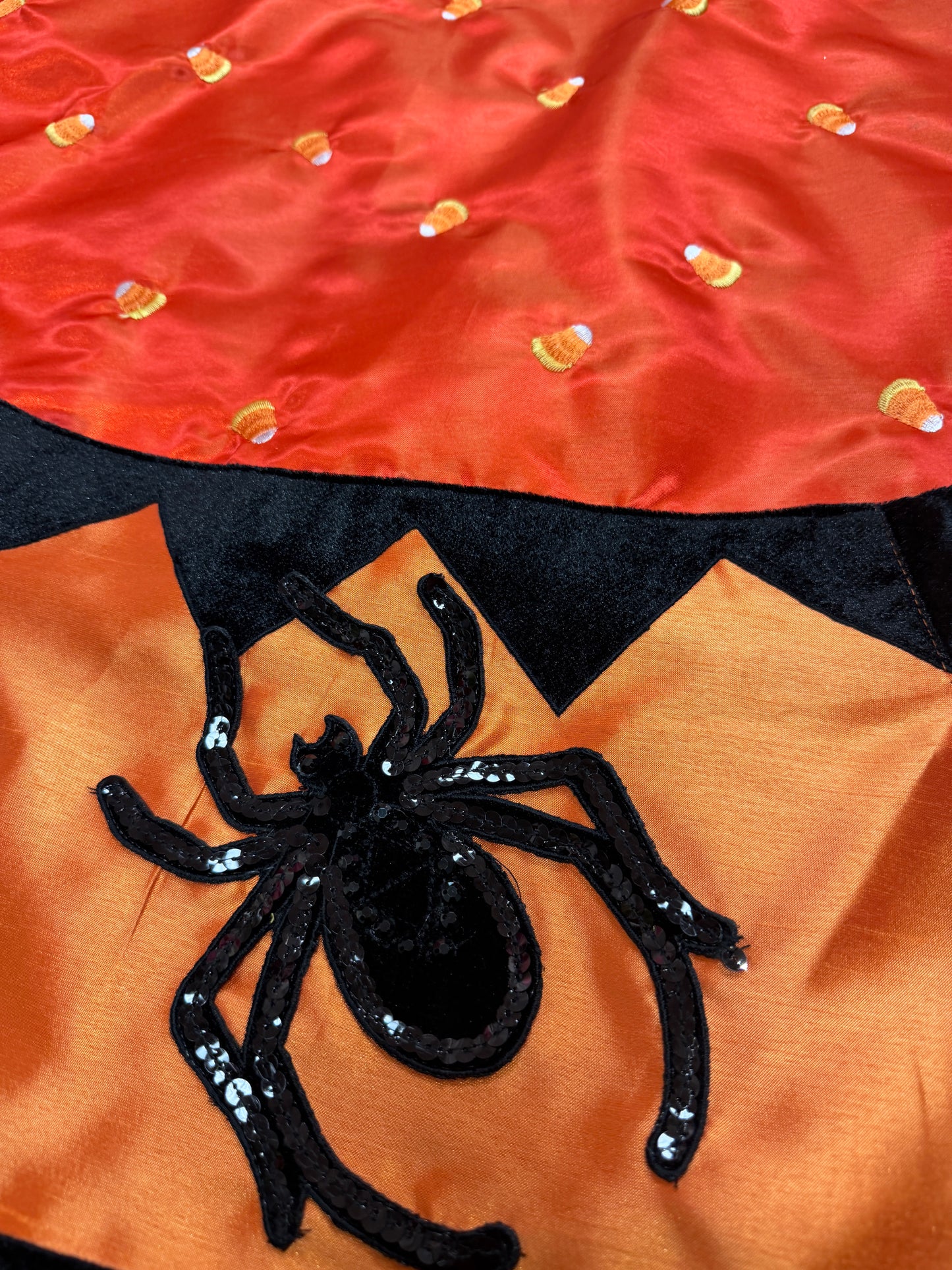 Pre-Order 2026-Little Frights & Delights Embroidered Candy Corn, Spiders, Witches Hats and Bats Halloween Overlay