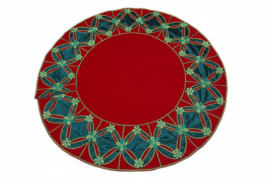 Pre-Order 2026- The Noble Noel Collection Velvet Table Overlay