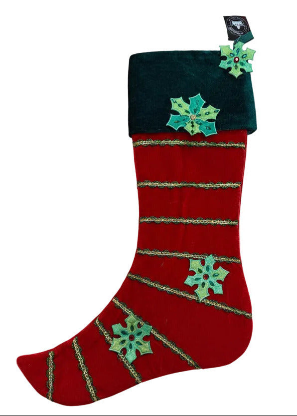 Pre-Order 2026- The Noble Noel Collection Velvet Stocking