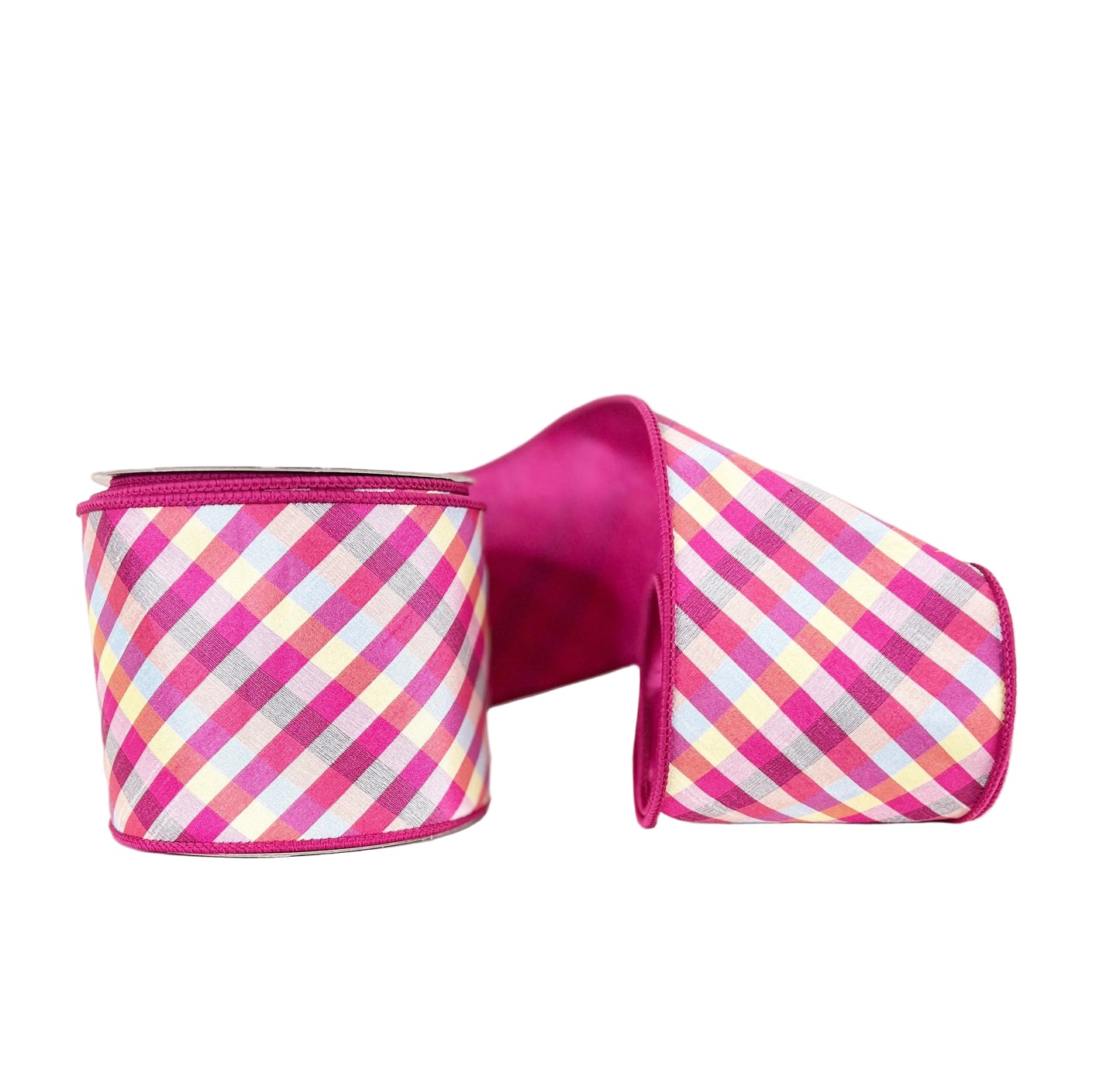 Bias Cut Candy Color Double Sided Dupioni 4"x5Y
