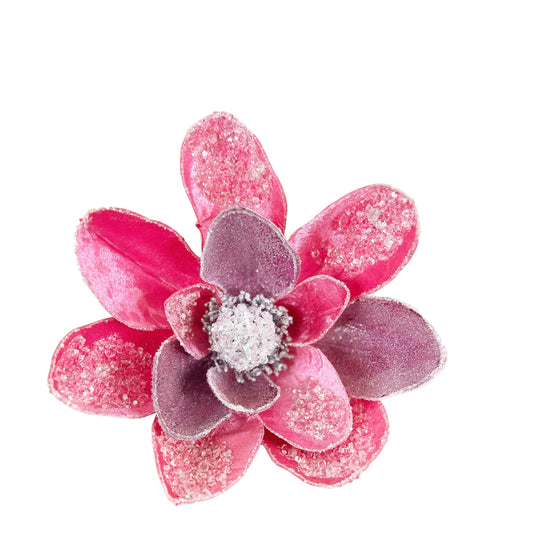 Floral XL Icy Pink Magnolia Stem