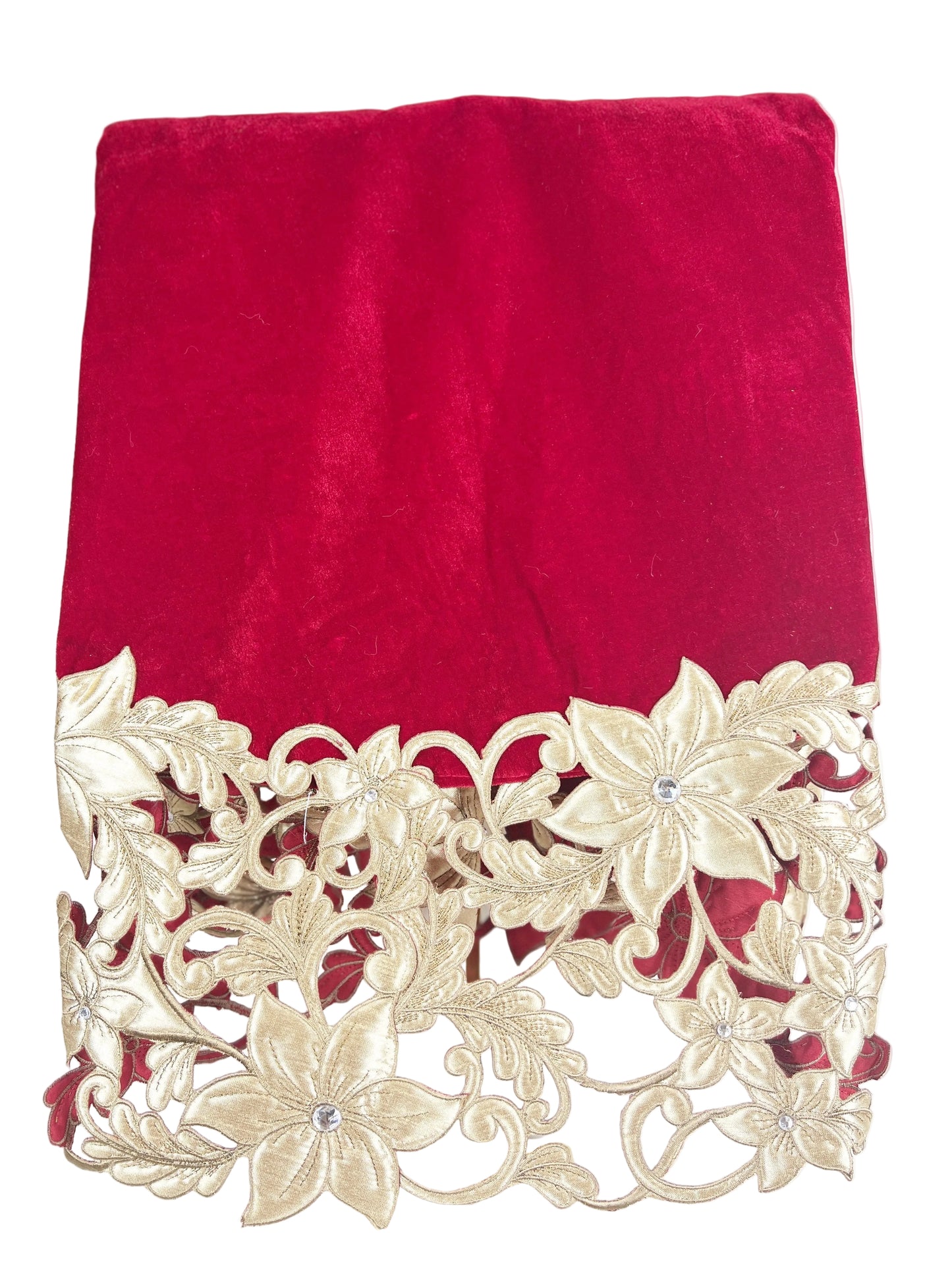 Pre-Order 2026- Regal Red and Gold Collection with Diamond Accent Table Overlay