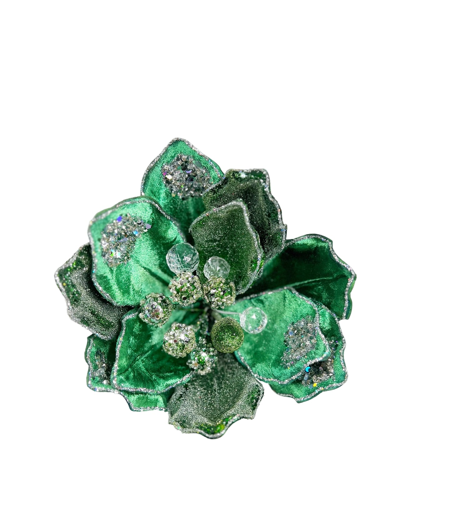Floral Magnolia Emerald
