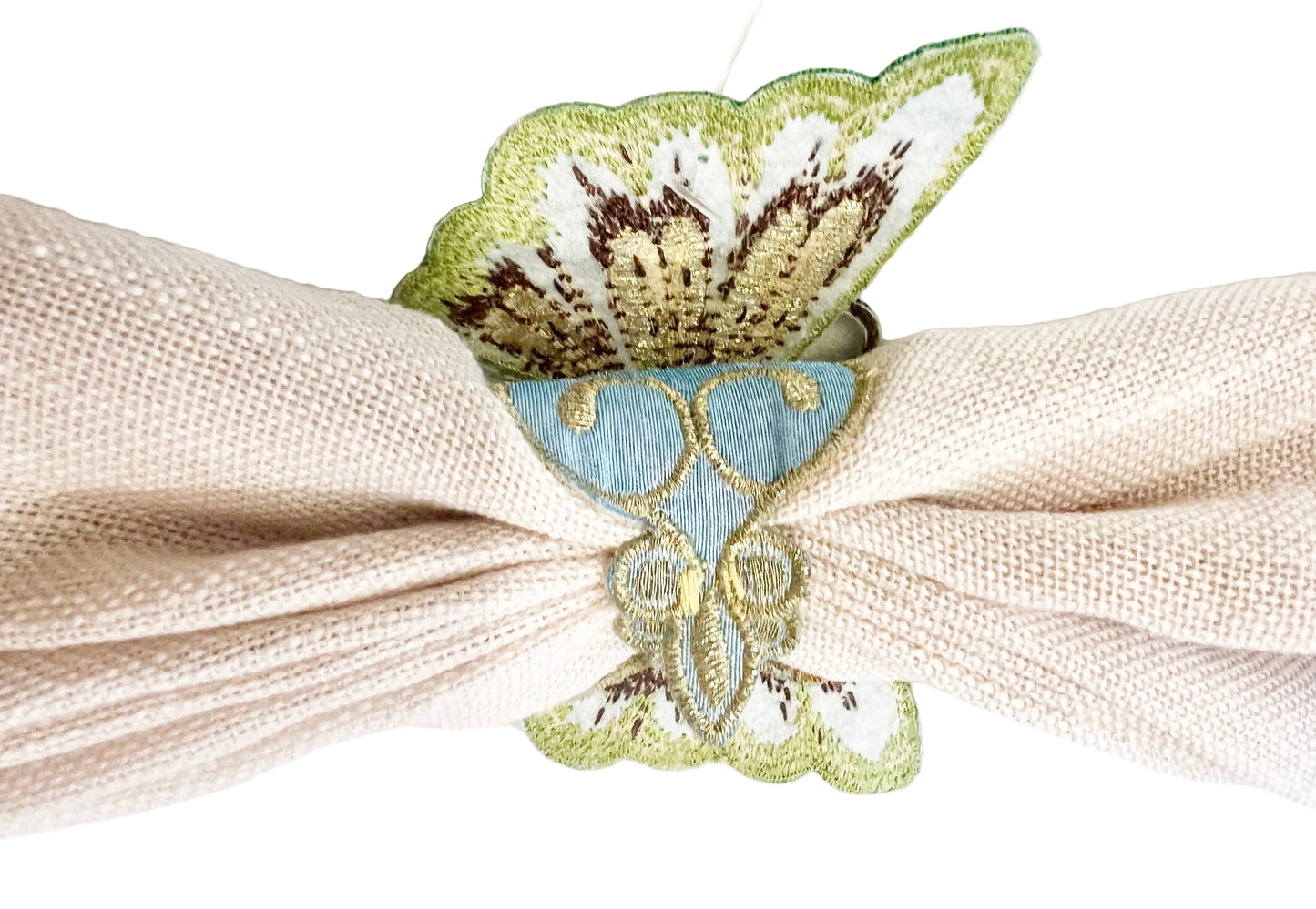 Butterfly Collection Napkin Ring and/or Bottle Ornament 4"