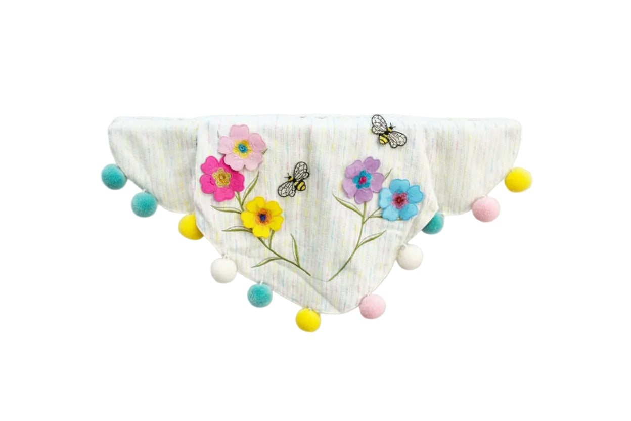 Spring Flowers Overlay- 64"