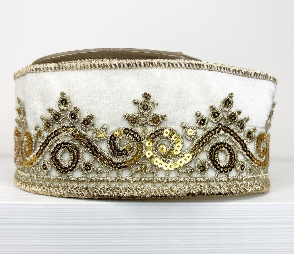 Crown Velvet 2.5' Wired Ribbon-(25/42)