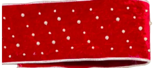 Pre-Order 2026- Red Velvet & Pearl 4"x5Y