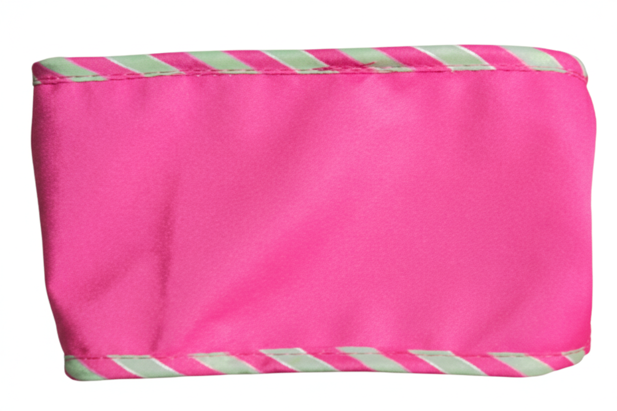Pre-Order 2026-The Ba Bam Collection-Hot Pink 4""x 5Y Wired Double Faced Ribbon