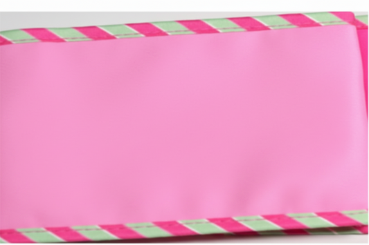 Pre-Order 2026-The Ba Bam Collection- Pink 4""x 5Y Wired Double Faced Ribbon