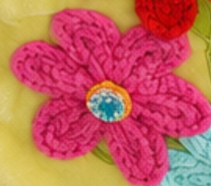 Pre-Order Spring 2027- The Heirloom Bloom Collection-Hot Pink Bloom Napkin Ring