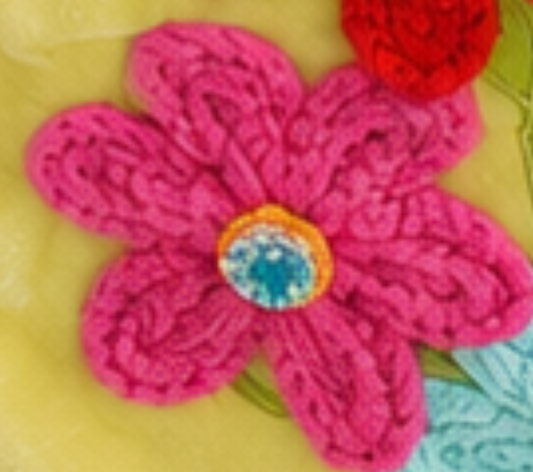 Pre-Order Spring 2027- The Heirloom Bloom Collection-Hot Pink Bloom Napkin Ring
