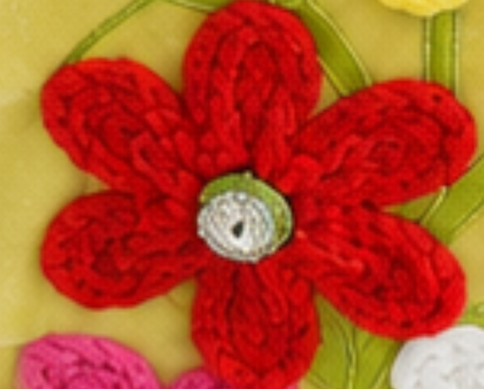 Pre-Order Spring 2027- The Heirloom Bloom Collection-Red Bloom Napkin Ring